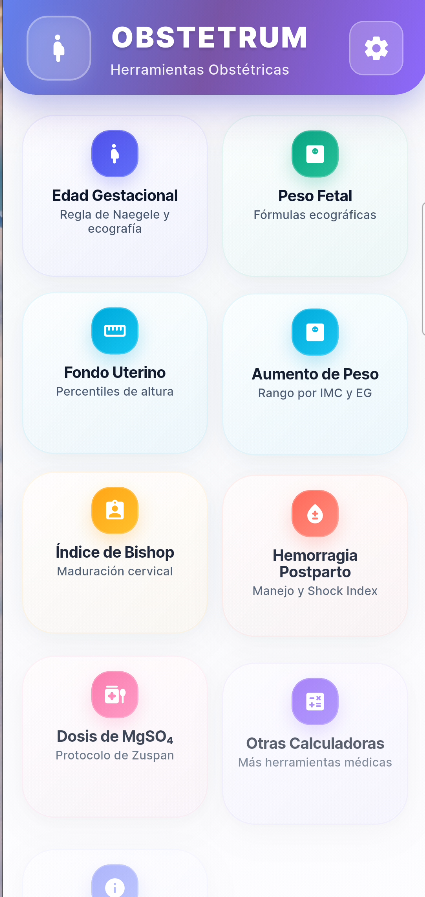OBSTETRUM - Herramientas Obstétricas